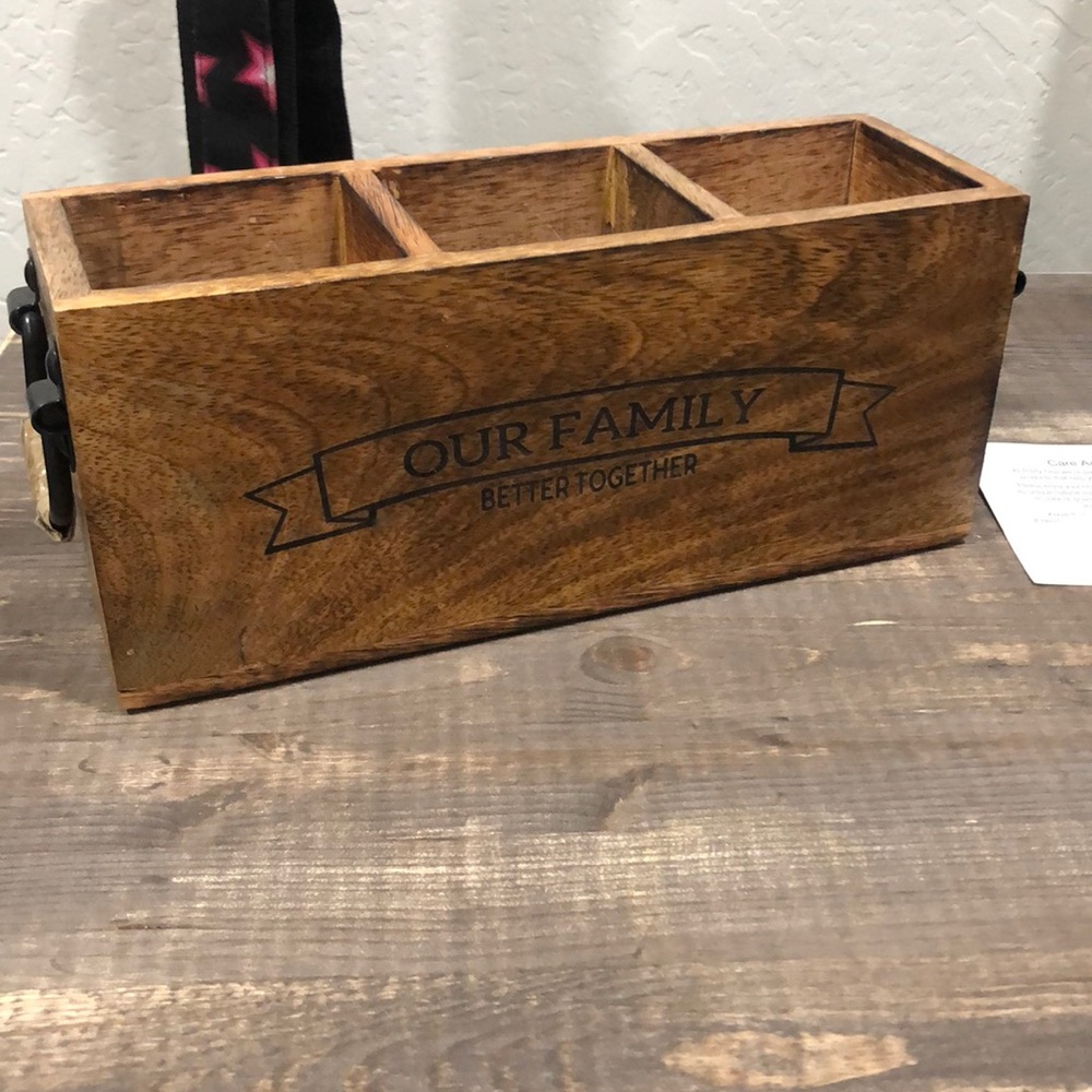 Wood Home Accent Organizer
